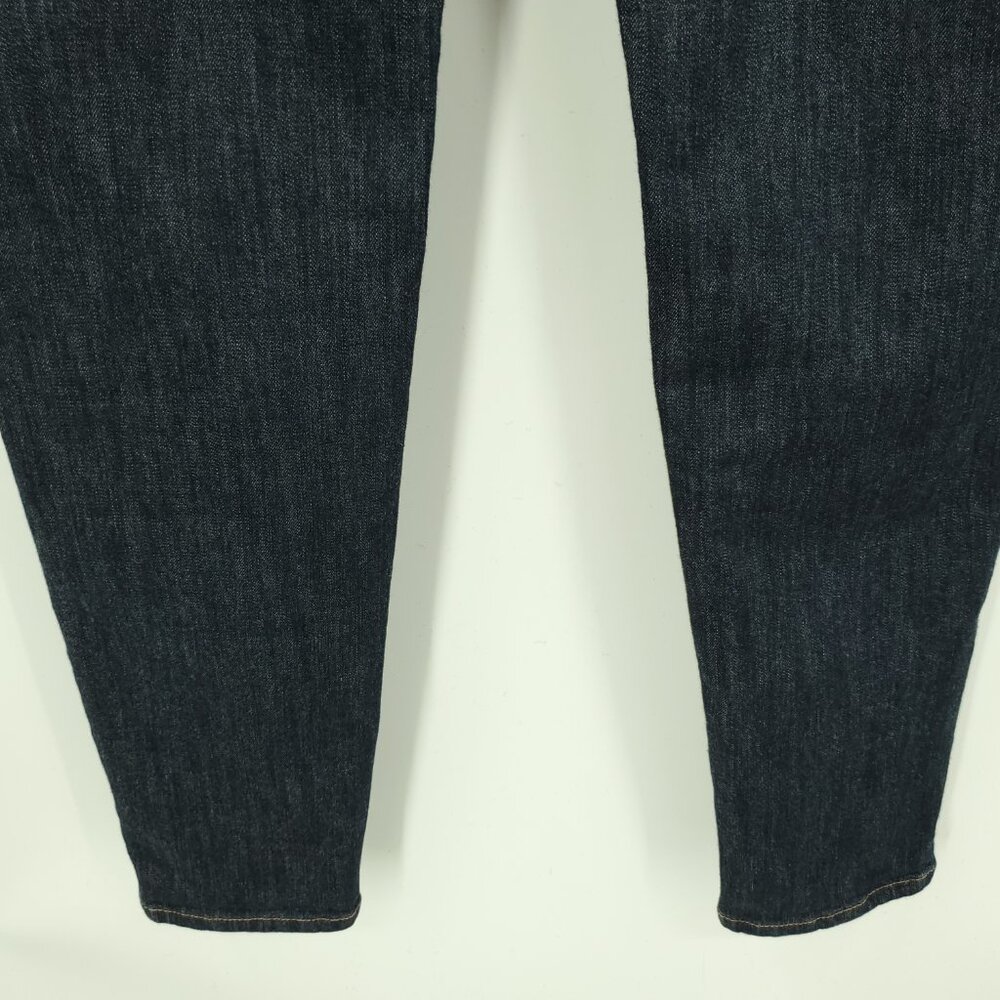Prada High Rise Stretchy Skinny Jeans Size 31 Dark Blue - Picture 12 of 15